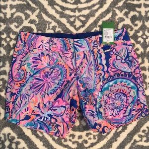 Lily Pulitzer callan short in drop me a lime
